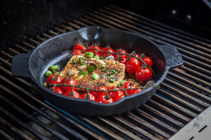 Grillfürst Gusseisenpfanne 25 cm mit 2 Griffen