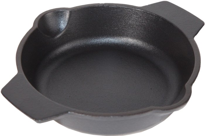 Grillfürst Gusseisenpfanne 20 cm mit 2 Griffen