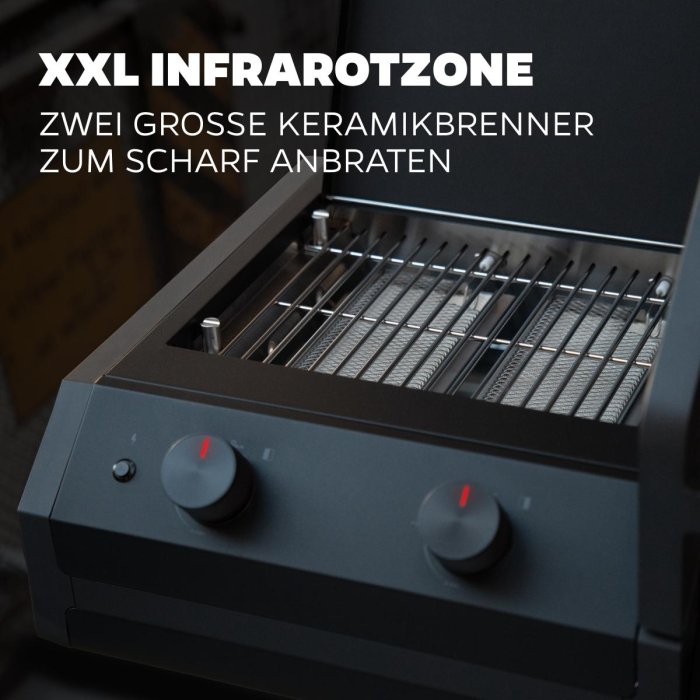 Grillfürst Independence Smart Grill mit XXL Infrarotbrenner