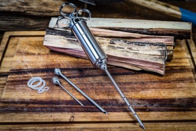 Grillfürst Marinadenspritze Marinadenspritze – praktisches Hilfsmittel beim Fleisch Marinieren