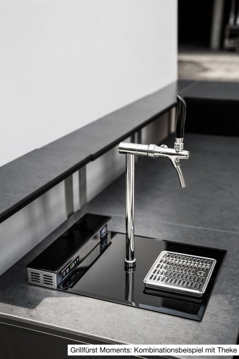 Grillfürst Moments Outdoor Schrank mit Lindr Zapfanlage
