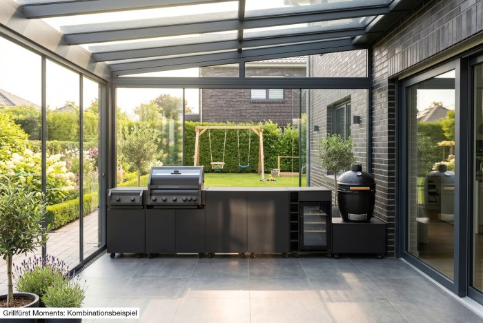 Grillfürst Moments Outdoor Möbel Kombination zur Outdoor Küche