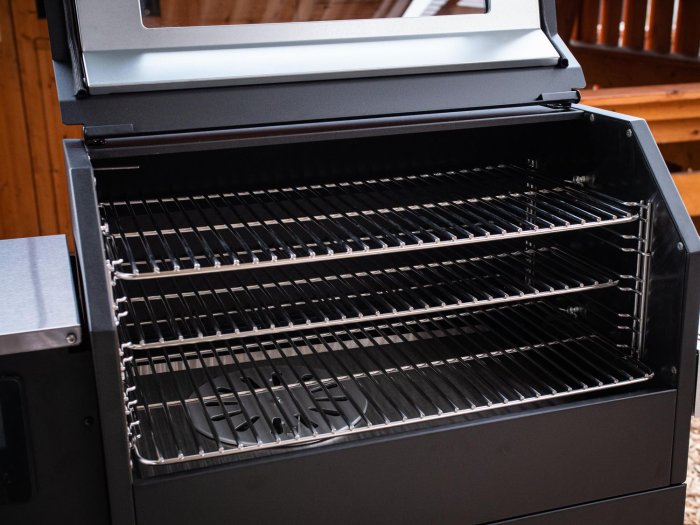 Grillfürst Pelletgrill S280 mit 3 Grillebenen aus Edelstahl