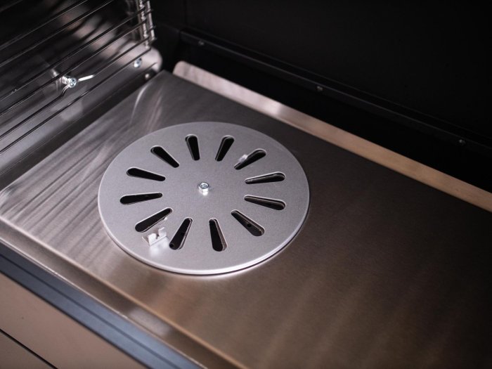 Grillfürst Pelletgrill mit Grillfunktion durch Feuerrad