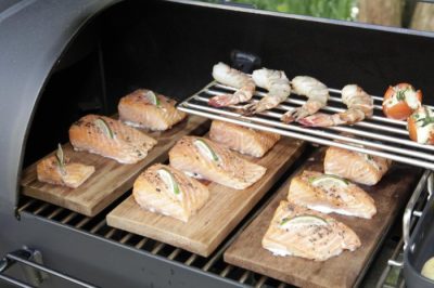 Grillfürst Smoker 2. Grillrostebene Mehr Platz mit dem zusätzlichen Grillrost auf 2. Ebene