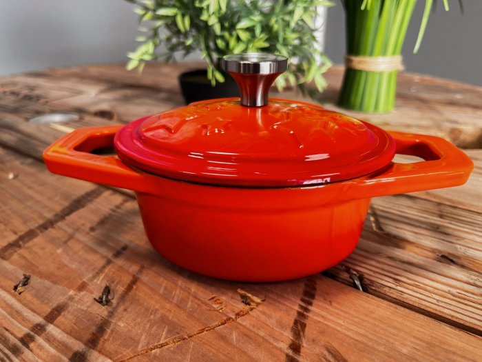 Grillfürst Gusseisen Bräter Sternentöpfchen Größe XS