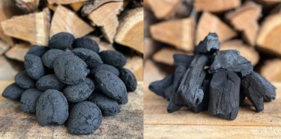 Grillkohle: Holzkohle und Grillbriketts Grillkohle: Holzkohle und Grillbriketts im Vergleich