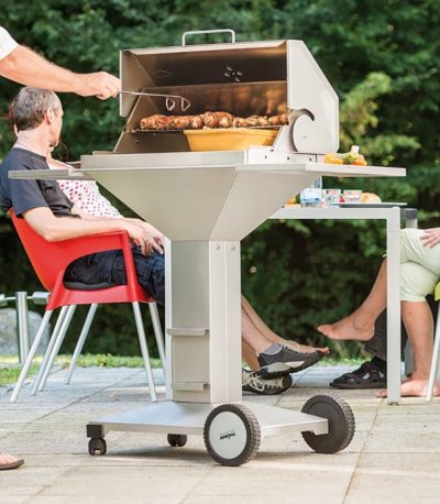 Thüros Grillstation mit Holzkohle Viel Platz und viele Möglichkeiten mit einer Grillstation mit Holzkohle – zum Beispiel von Thüros