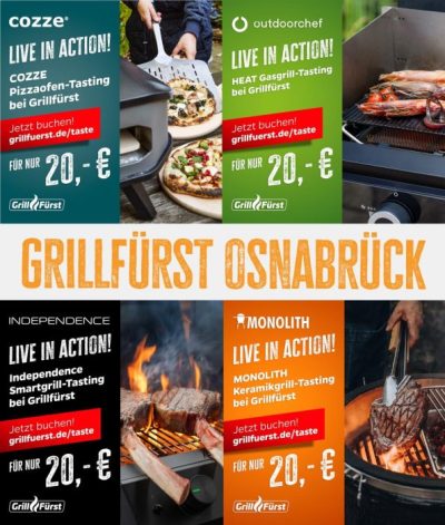 Grillfürst Grilltastings bei Grillfürst Osnabrück Grillfürst Grilltastings bei Grillfürst Osnabrück