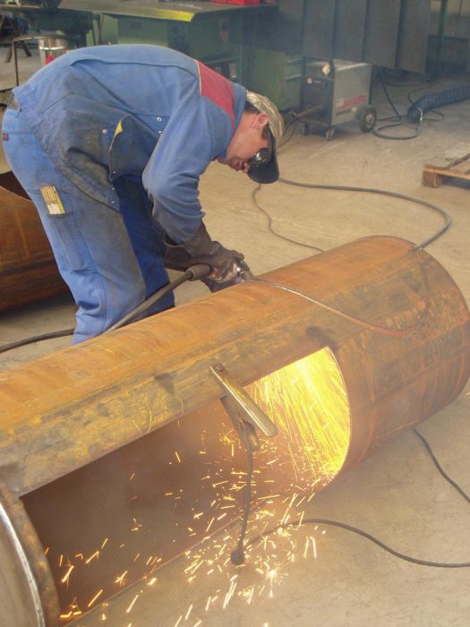 Fertigung der Smoker von JOE´s Barbeque