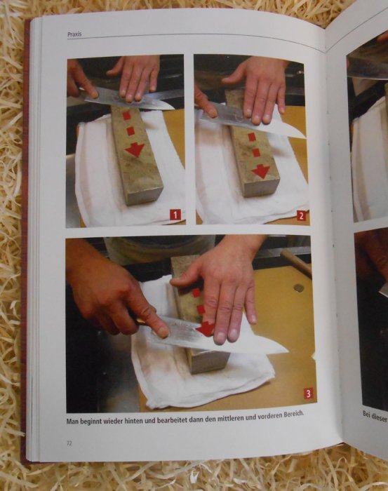 Die richtige Schleiftechnik für jedes Messer Schritt für Schritt erklärt