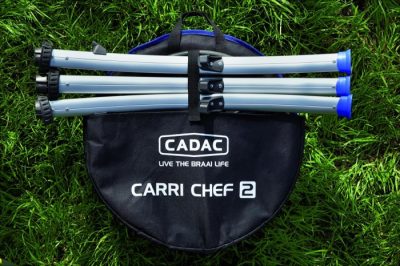 CADAC Carri Chef platzsparend zusammengelegt CADAC Carri Chef Gasgrill kompakt zusammengelegt