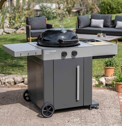 Gasgrill Outdoorchef Arosa als Kugel Grillstation - direkt und indirekt Grillen mit riesigem Temperaturspektrum