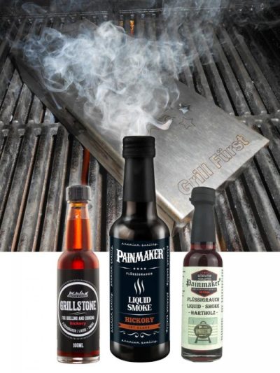 Liquid Smoke Flüssigrauch Liquid Smoke Flüssigrauch als Alternative zu Smoken und Räuchern