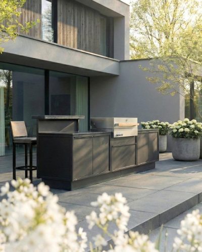 Luxus Outdoor Küche von BURN Outdoorkitchen