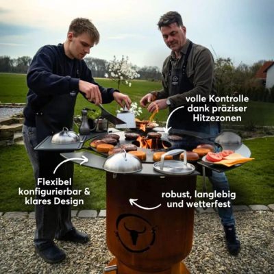 Moesta Bandit 2.0 FirePlace - Feuerstelle, Grillstation und Treffpunkt im Garten Moesta Bandit 2.0 FirePlace - Feuerstelle, Grillstation und Treffpunkt im Garten