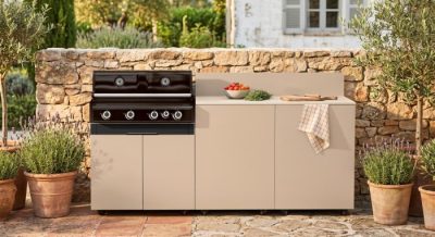 Grillfürst Moments Mediterran Aeris Outdoor Küche mit HEAT Einbaugrill Grillfürst Moments Mediterran Aeris Outdoor Küche mit HEAT Einbaugrill