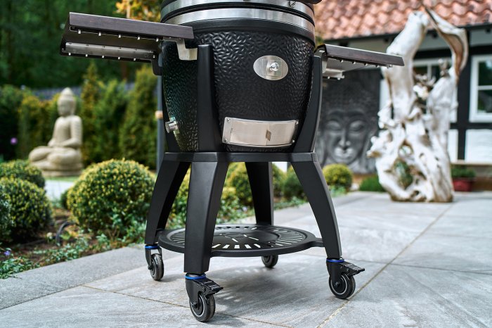 Monolith AVANTGARDE Grill mit Untergestell und Seitentischen