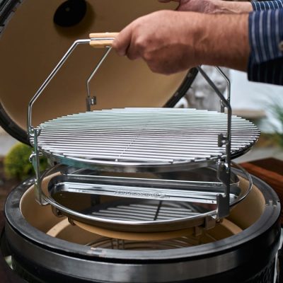 Das Smart Grid System ist ein geteiltes Grillrostsystem von Monolith Das Smart Grid System ist ein geteiltes Grillrostsystem von Monolith