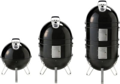 Napoleon Apollo Watersmoker Aufbau aus verschiedenen Ebenen Napoleon Apollo Watersmoker lässt sich nach Bedarf zusammenbauen
