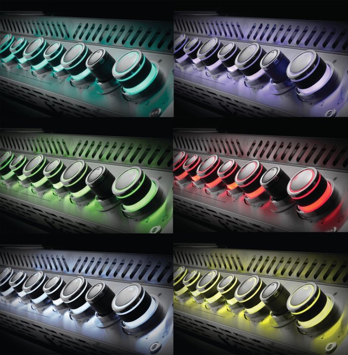 Napoleon Prestige Pro Drehregler mit RGB Beleuchtung