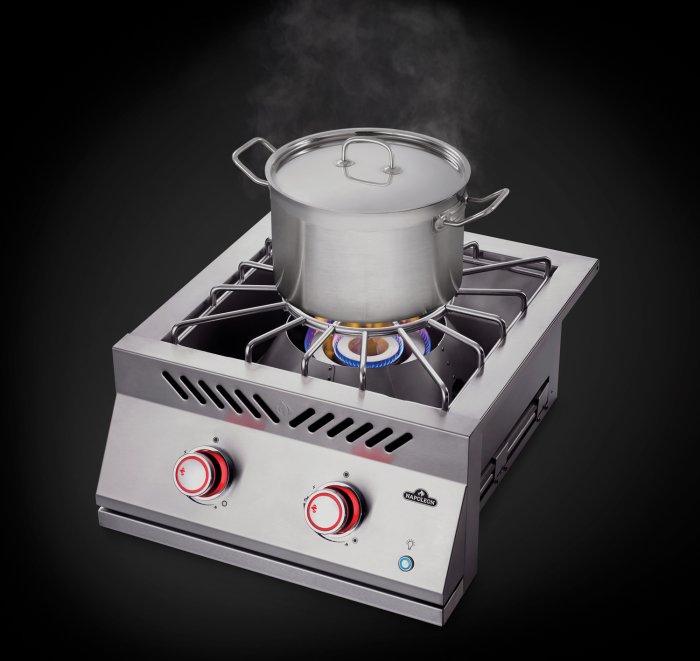 Napoleon Power Wokbrenner mit Topfständer