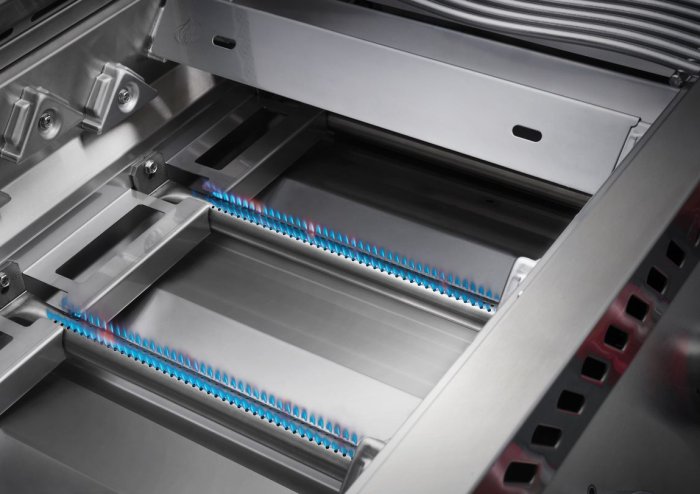 Napoleon Einbaugrill 500-Series BI32 Edelstahlbrenner und Flammenschutzbleche