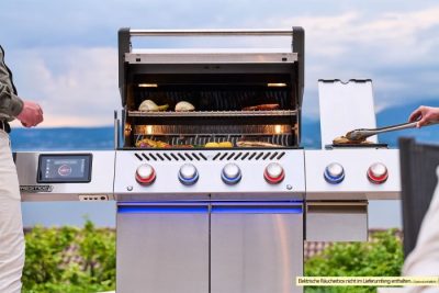 Napoleon Prestige PRO 500 Connected Gasgrill mit Sizzle Zone und automatischer Temperatursteuerung Napoleon Prestige PRO 500 Connected Gasgrill mit Sizzle Zone und automatischer Temperatursteuerung