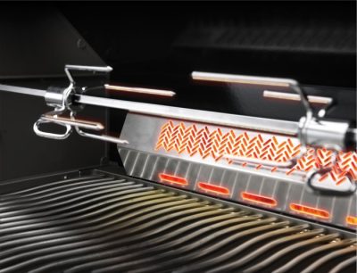 Napoleon Einbaugrill mit Heckbrenner Napoleon Einbaugrill mit Heckbrenner