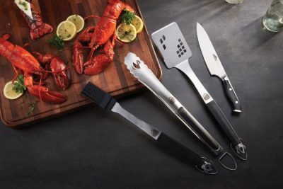 Napoleon Grillbesteck Napoleon Grillbesteck aus besonders hochwertigen Materialien - stabil und pflegeleicht