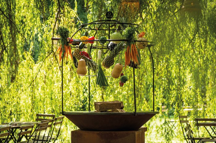 OFYR Feuerplatte PRO 120+ mit Cage