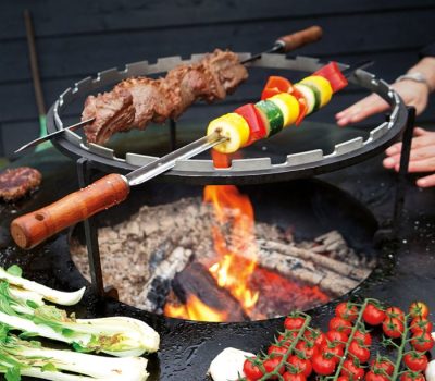 OFYR Erweiterungen für Feuerplatte: Spießaufsatz Mit dem OFYR Zubehör Feuerplatten noch flexibler nutzen, z.B. der OFYR Spießring