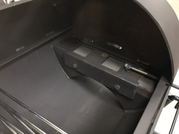 Der Ober-/Unterhitzeschieber für eine optimale Hitzeverteilung in der Garkammer