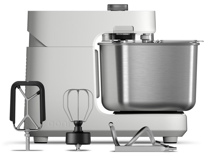 Ooni Teigknetmaschine Halo Pro mit 3 Aufsätzen