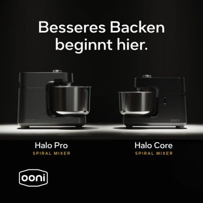 Ooni Halo Pro und Halo Core Spiralkneter Ooni Halo Pro und Halo Core Spiralkneter