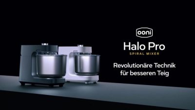 Ooni Halo Pro Teigknetmaschine für Pizzateig wie vom Profi