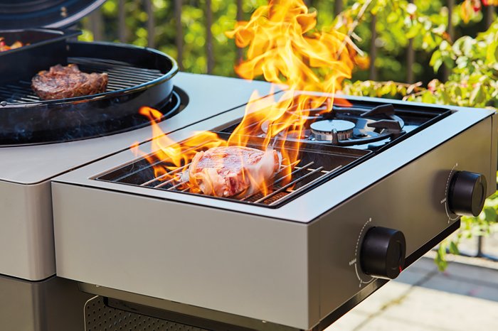 Blazing / Cooking Zone für den Outdoorchef Arosa 570G  Blazing / Cooking Zone für den Outdoorchef Arosa 570G