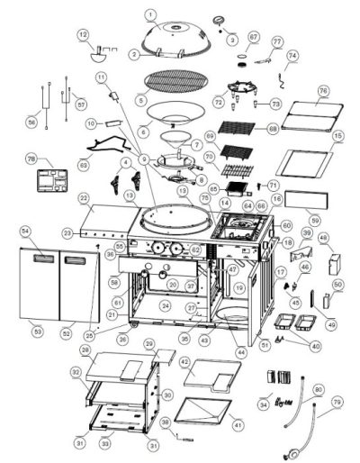 Outdoorchef Ersatzteile im großen Outdoorchef Ersatzteil Shop