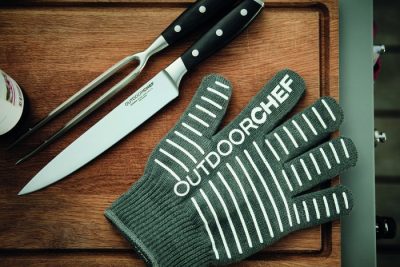 Outdoorchef Premium Tranchierbesteck mit Tranchiermesser und Fleischgabel zum präzisen Schneiden und Servieren von Fleisch Outdoorchef Premium Tranchierbesteck mit Tranchiermesser und Fleischgabel zum präzisen Schneiden und Servieren von Fleisch