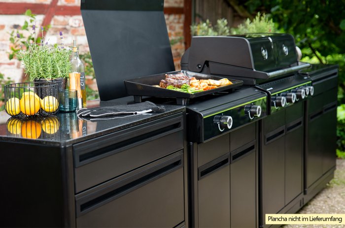 Outdoorchef HEAT Outdoorküche mit HEAT X-415 Grillmodul