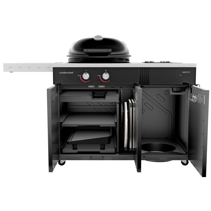 Outdoorchef Lugano EVO II mit großem Unterschrank