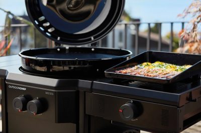Outdoorchef porzellanemaillierte Planchas Porzellanemaillierte Planchas für die Outdoorchef Blazing und Cooking Zone