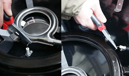 Zünddorn einstellen