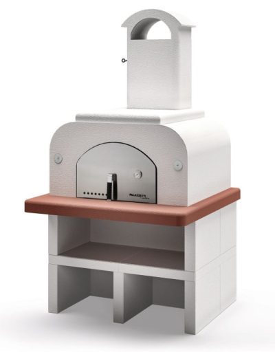 Palazzetti Easy Medium Pizzaofen mit Beton Untergestell Palazzetti Easy Medium Pizzaofen mit Beton Untergestell
