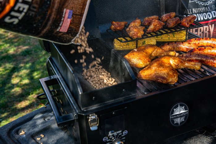 tragbarer Pelletgrill Navigator 150