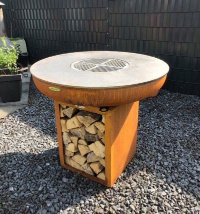 Remundi Feuerstelle Carus mit runder Feuerplatte