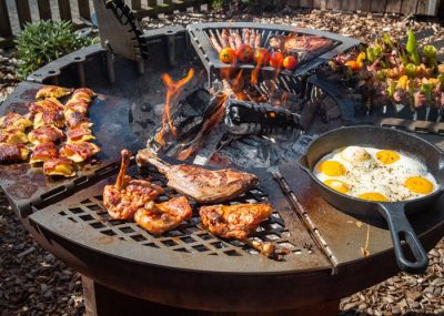 Remundi Grill Module Zusammenstellung Beispiel Grillfläche individuell zusammenstellen mit den Remundi Grill Modulen