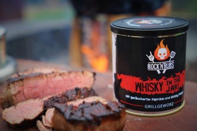 Der rauchig aromatische BBQ Rub Whiskey in the Jar