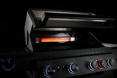 Rösle Gasgrill Allflame HERO 4 mit Heckbrenner