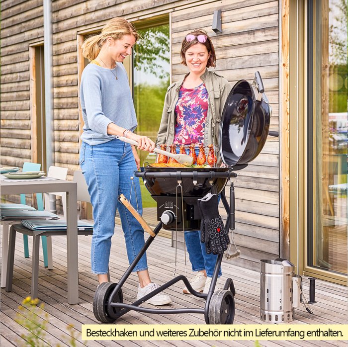 Komfortabler Grillspaß mit dem Rösle No.1 Air Pro F50